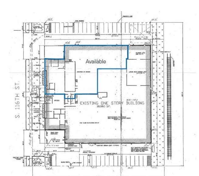 2170-2176 S 116th St, West Allis, WI for lease Floor Plan- Image 1 of 1
