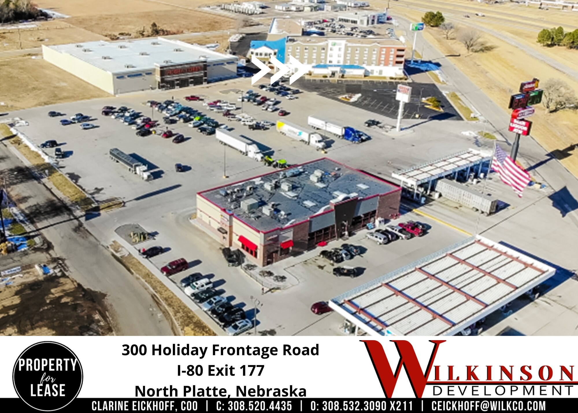 300 Holiday Frontage Rd, North Platte, NE for lease Building Photo- Image 1 of 5