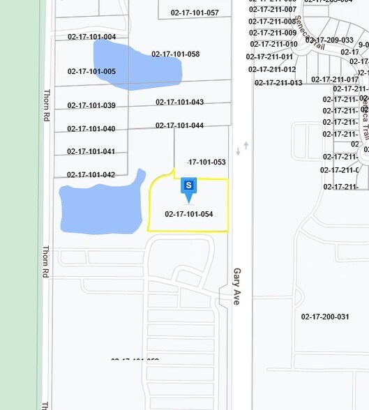 130 S Gary Ave, Bloomingdale, IL for lease - Plat Map - Image 3 of 3