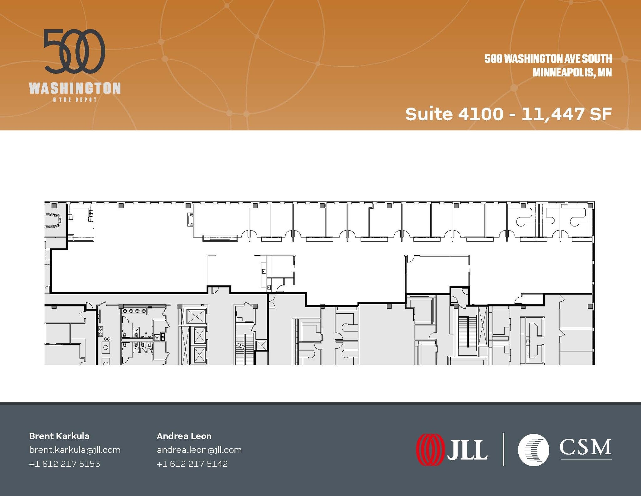 500 Washington Ave S, Minneapolis, MN à louer Plan d’étage- Image 1 de 1