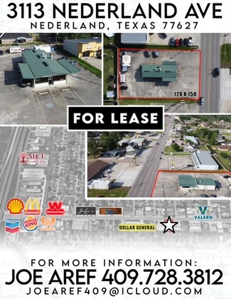 Plus de détails pour 3113 Nederland Ave, Nederland, TX - Vente au détail à louer