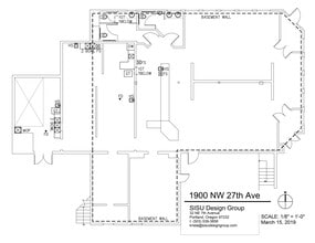 1900-1904 NW 27th Ave, Portland, OR à louer Plan de site- Image 1 de 2