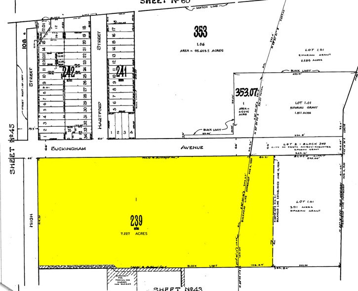 1 Buckingham Ave, Perth Amboy, NJ à louer - Plan cadastral - Image 3 de 10