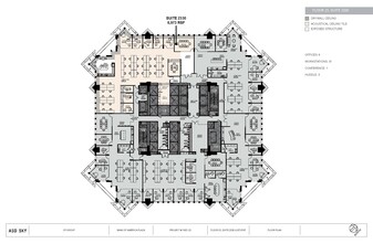 600 Peachtree St NE, Atlanta, GA à louer Plan d  tage- Image 2 de 4