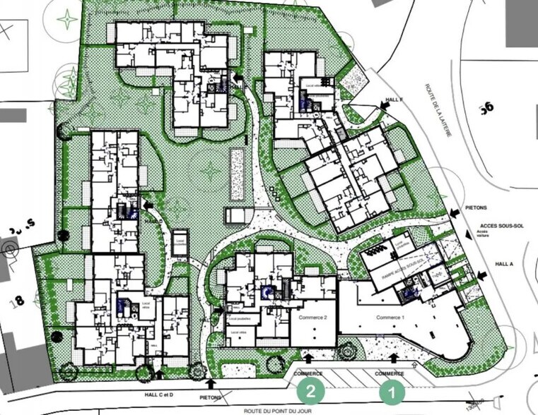 Commerce de détail dans Saint-Nazaire à vendre - Plan de site - Image 2 de 2