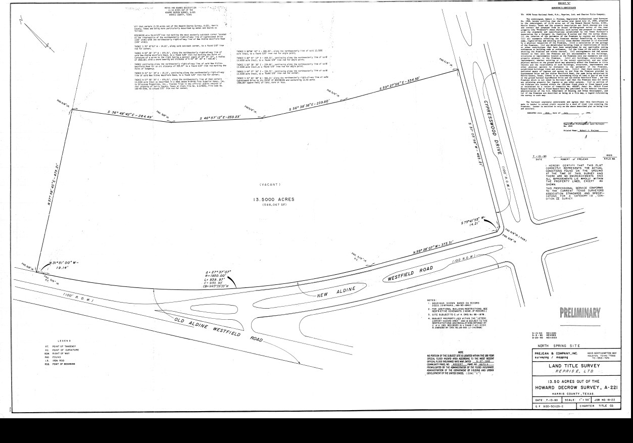 Aldine Westfield Rd, Spring, TX à vendre Autre- Image 1 de 2