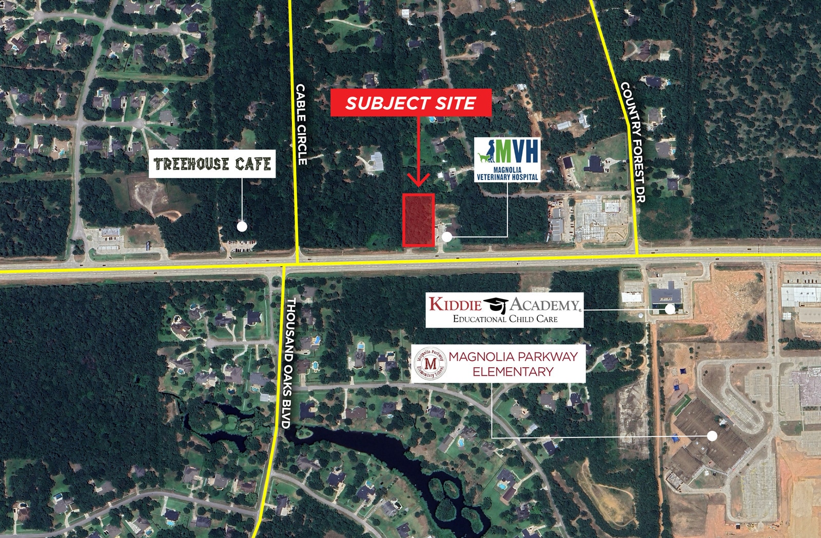 FM 1488 & Gable Circle, Magnolia, TX for sale Primary Photo- Image 1 of 2