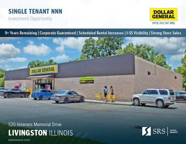 More details for 520 Veterans Memorial Dr, Livingston, IL - Retail for Sale