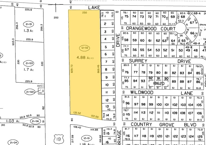 35801-36091 US Hwy 19 N, Palm Harbor, FL à louer - Plan cadastral - Image 3 de 19