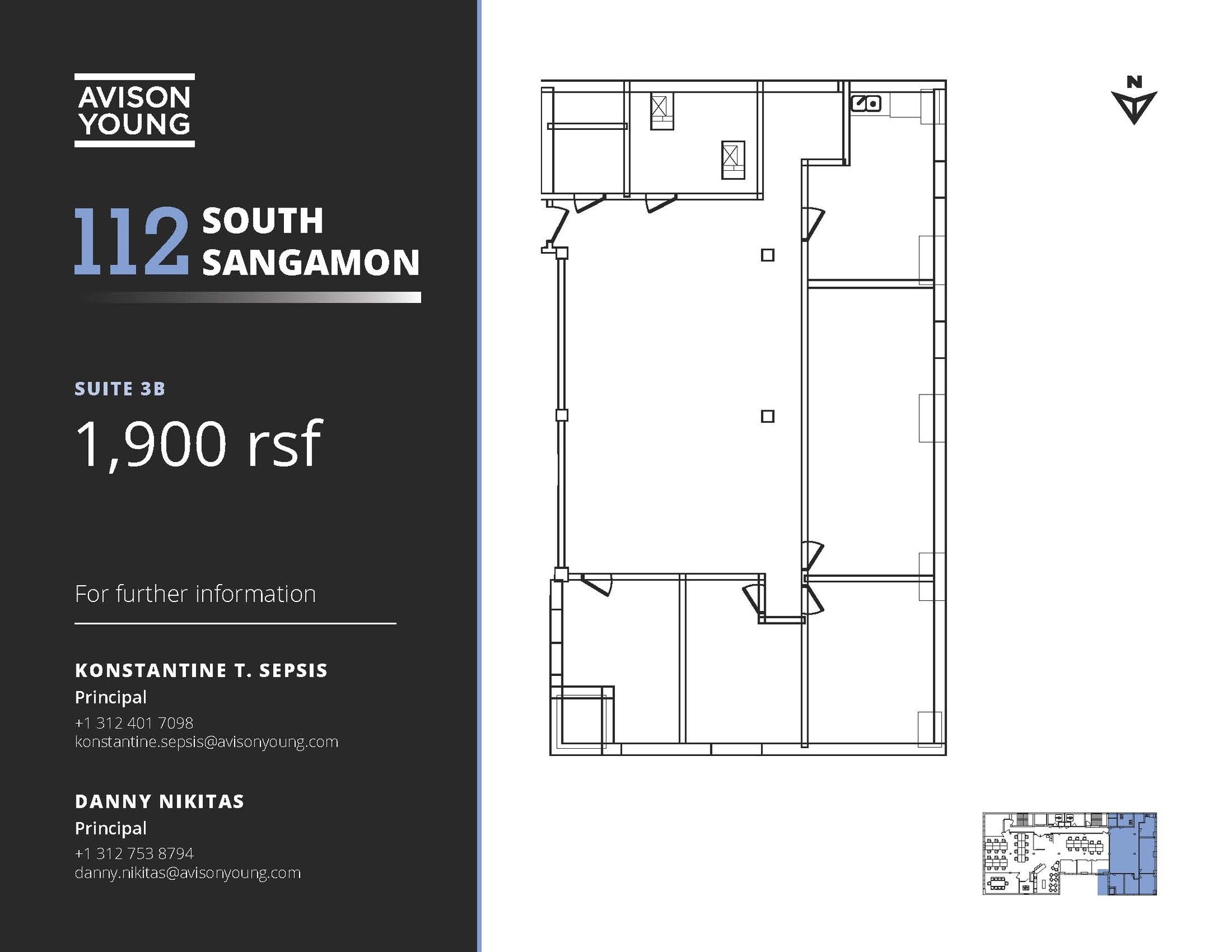 112 S Sangamon St, Chicago, IL for lease Floor Plan- Image 1 of 5