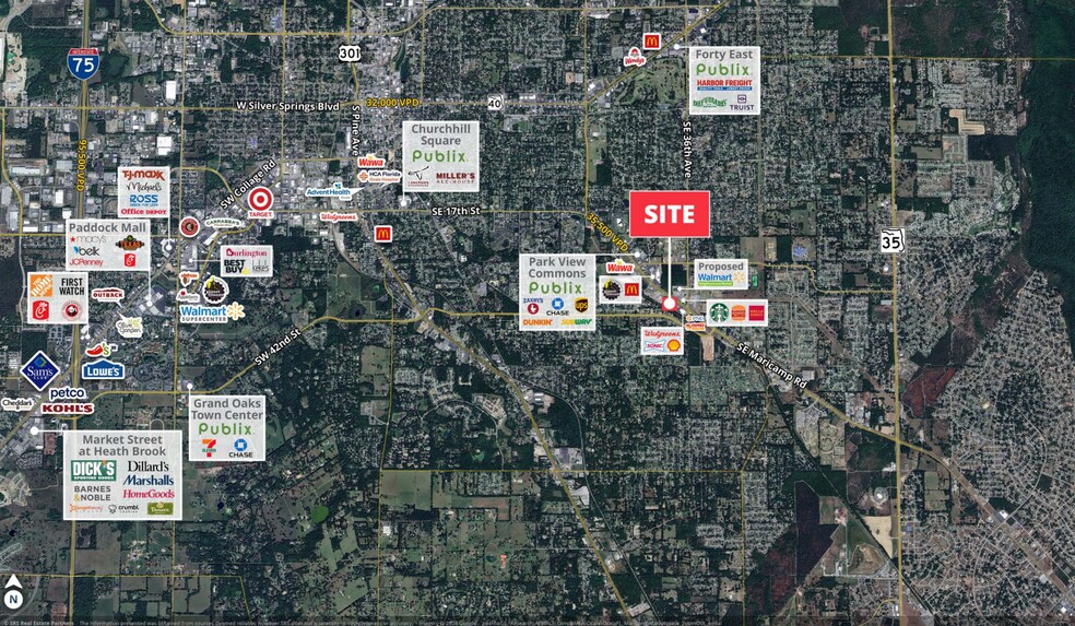 SE Maricamp Rd & SE 36th ave, Ocala, FL for sale - Aerial - Image 2 of 2