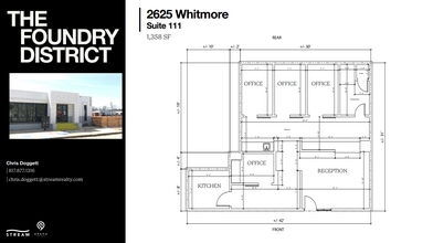 2625 Whitmore St, Fort Worth, TX for lease Floor Plan- Image 1 of 1