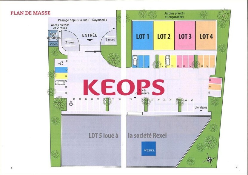 3 Rue Du Pré Fermé, Toulouse for lease - Site Plan - Image 2 of 5