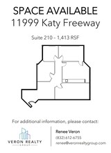 11999 Katy Fwy, Houston, TX à louer Plan d’étage- Image 1 de 1