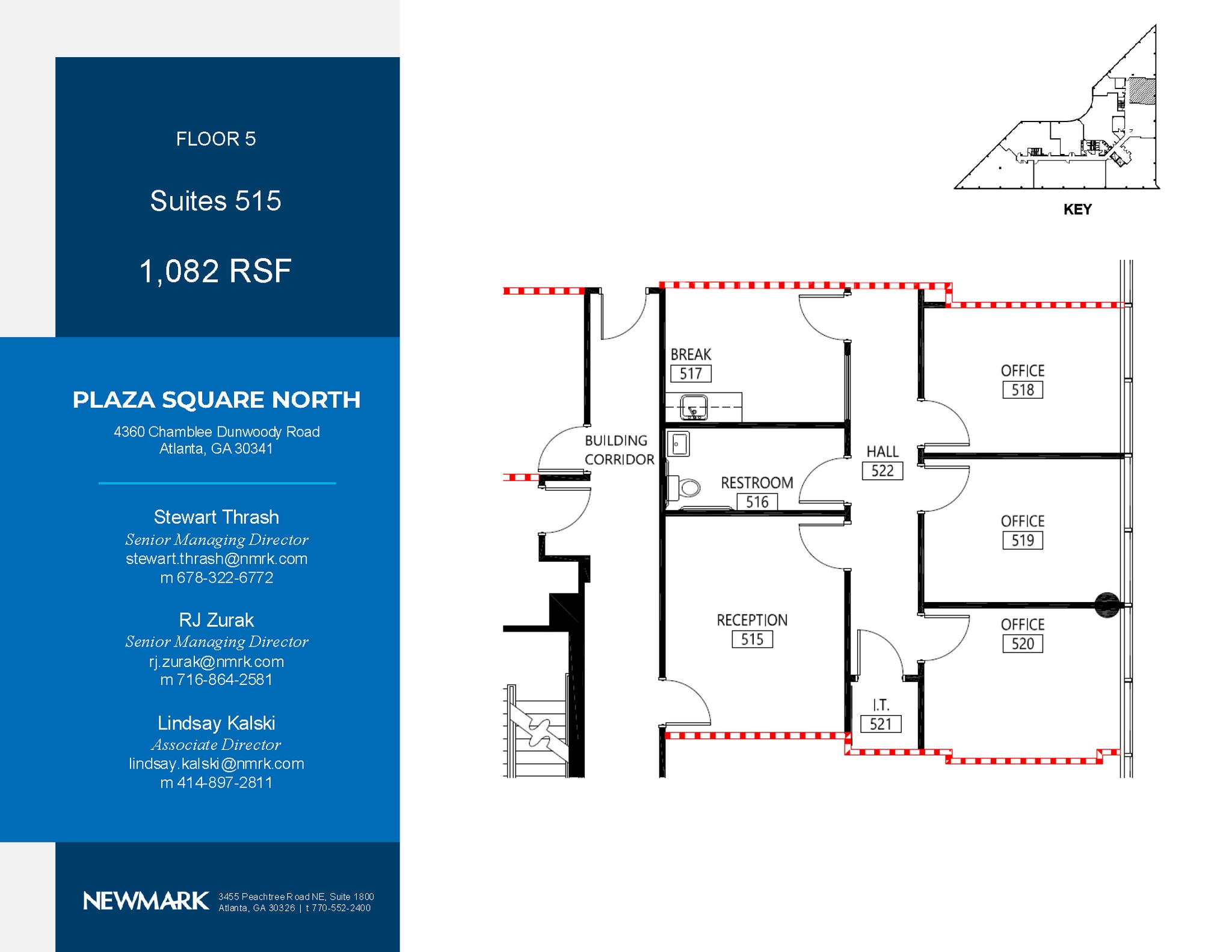 4360 Chamblee Dunwoody Rd, Atlanta, GA à louer Plan d’étage- Image 1 de 1