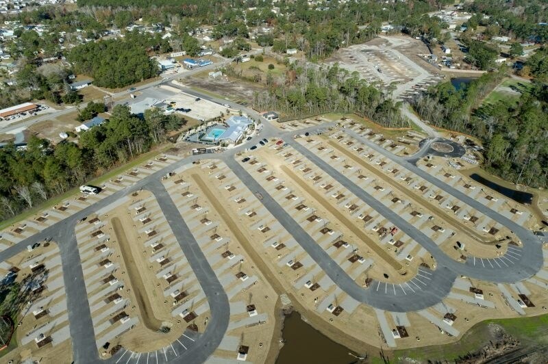 730 E Ocean Rd, Holly Ridge, NC à vendre - Aérien - Image 3 de 17