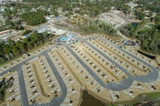 730 E Ocean Rd, Holly Ridge, NC - AERIAL map view
