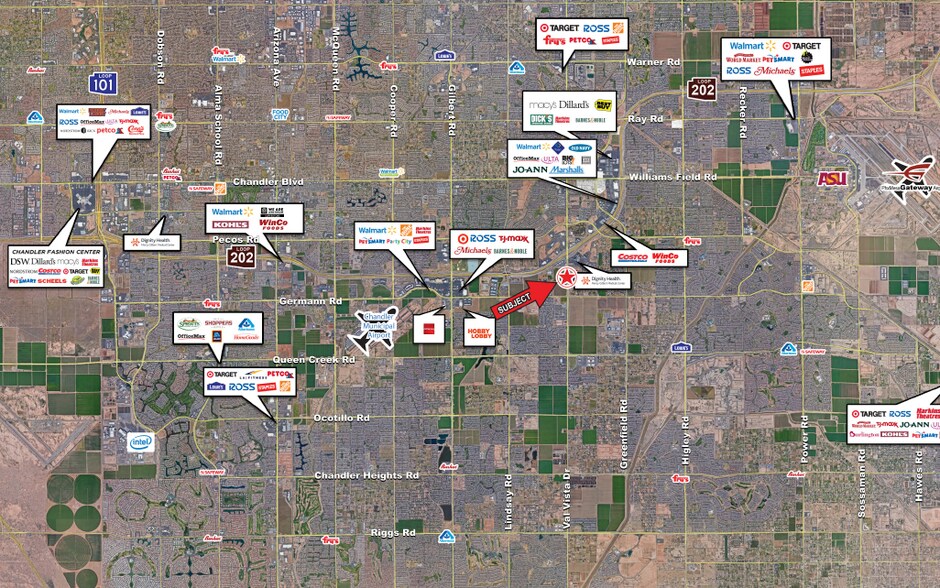 Melrose & Val Vista NWC dr, Gilbert, AZ à vendre - Photo du bâtiment - Image 3 de 3