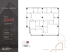 33 W Monroe St, Chicago, IL for lease Floor Plan- Image 1 of 5