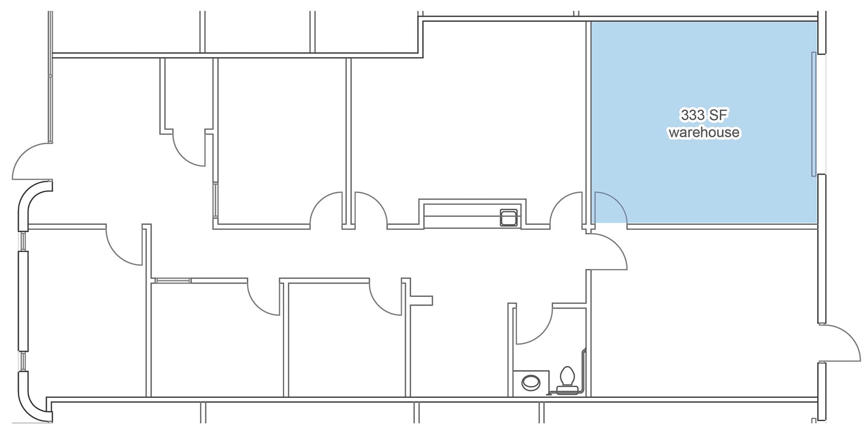 6100 NW 2nd St, Oklahoma City, OK for lease Floor Plan- Image 1 of 2