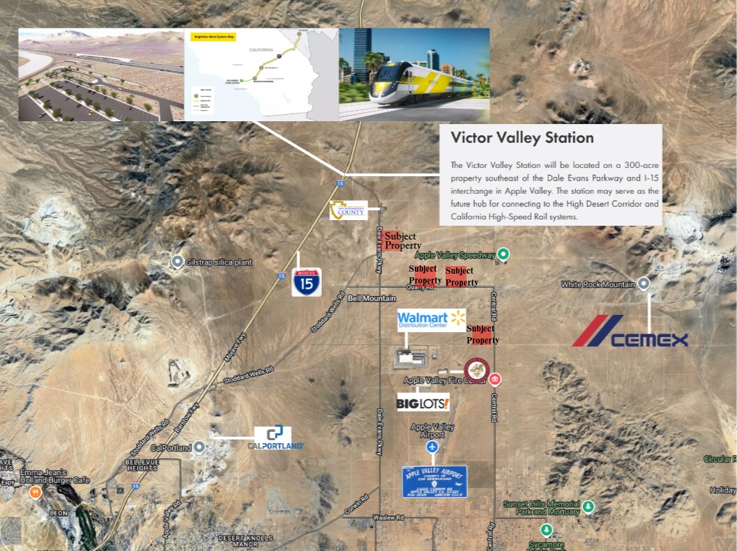 Adelanto, Apple Valley Land Portfolio portefeuille de 4 propriétés à vendre sur LoopNet.ca Photo du bâtiment- Image 1 de 7