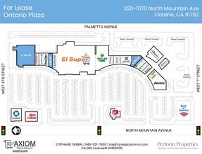 920-1070 N Mountain Ave, Ontario, CA for lease Site Plan- Image 1 of 1