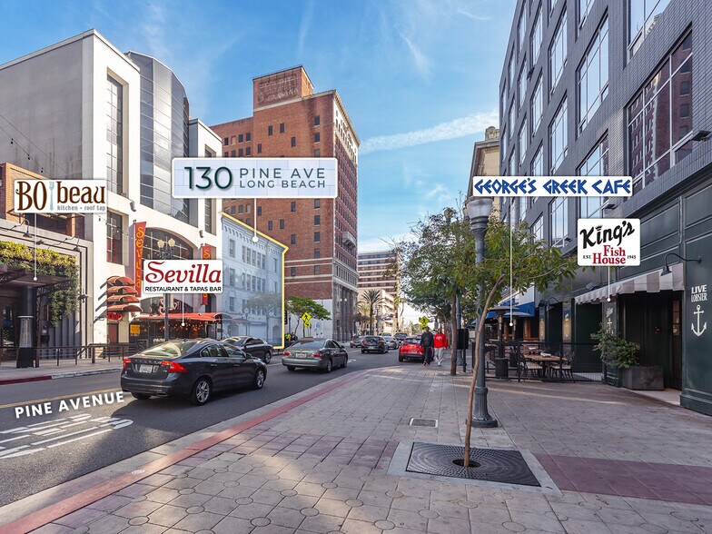 130 Pine Ave, Long Beach, CA à louer - Aérien - Image 3 de 10