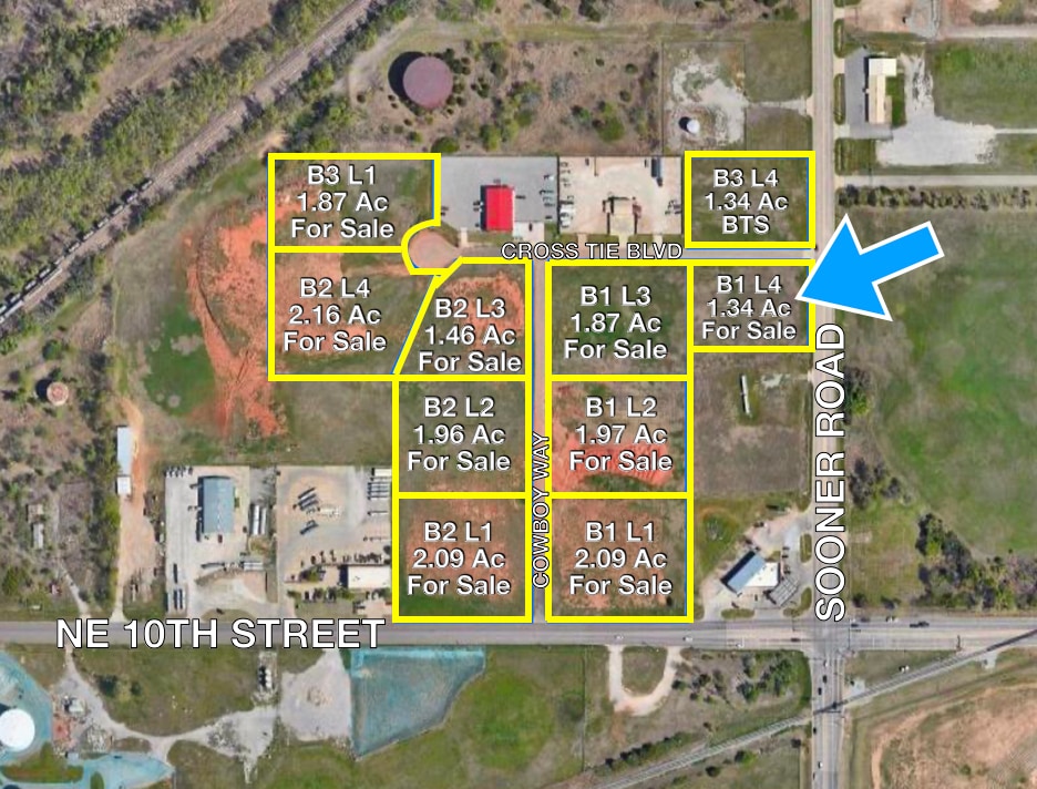5550 Cowboy way, Oklahoma City, OK à vendre Aérien- Image 1 de 2