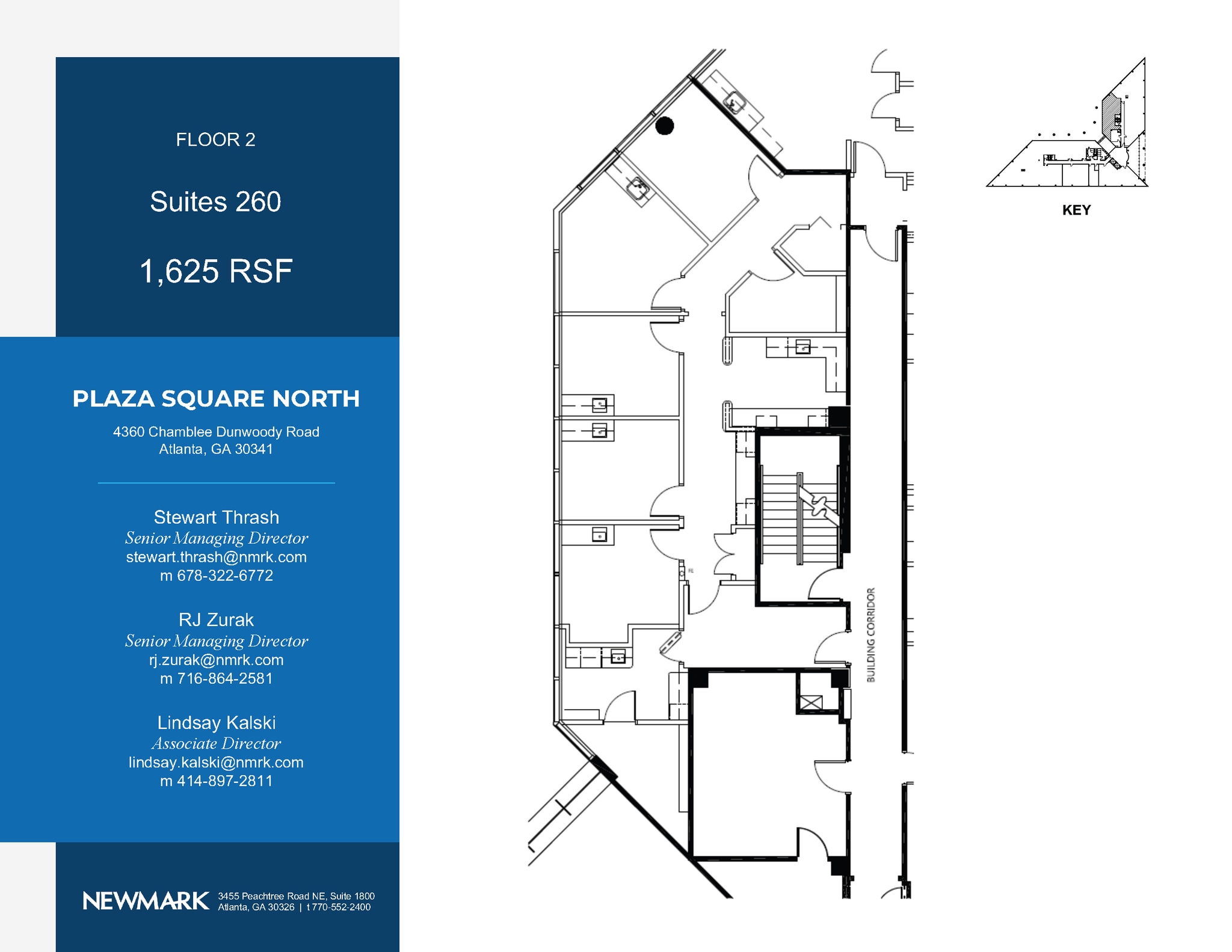 4360 Chamblee Dunwoody Rd, Atlanta, GA à louer Plan d’étage- Image 1 de 1