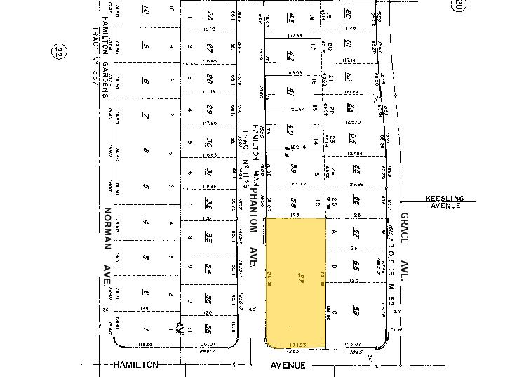 1855 Hamilton Ave, San Jose, CA for lease - Plat Map - Image 2 of 6