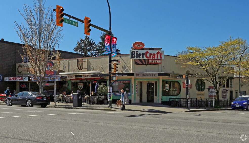 3305-3317 Cambie St, Vancouver, BC à louer - Photo du bâtiment - Image 3 de 7