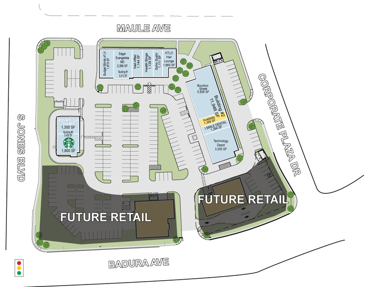 6020 Badura Ave, Las Vegas, NV à vendre - Plan de site - Image 1 de 1