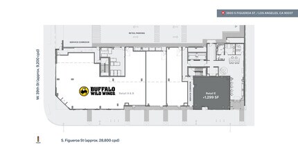 3800 S Figueroa St, Los Angeles, CA for lease Floor Plan- Image 1 of 1