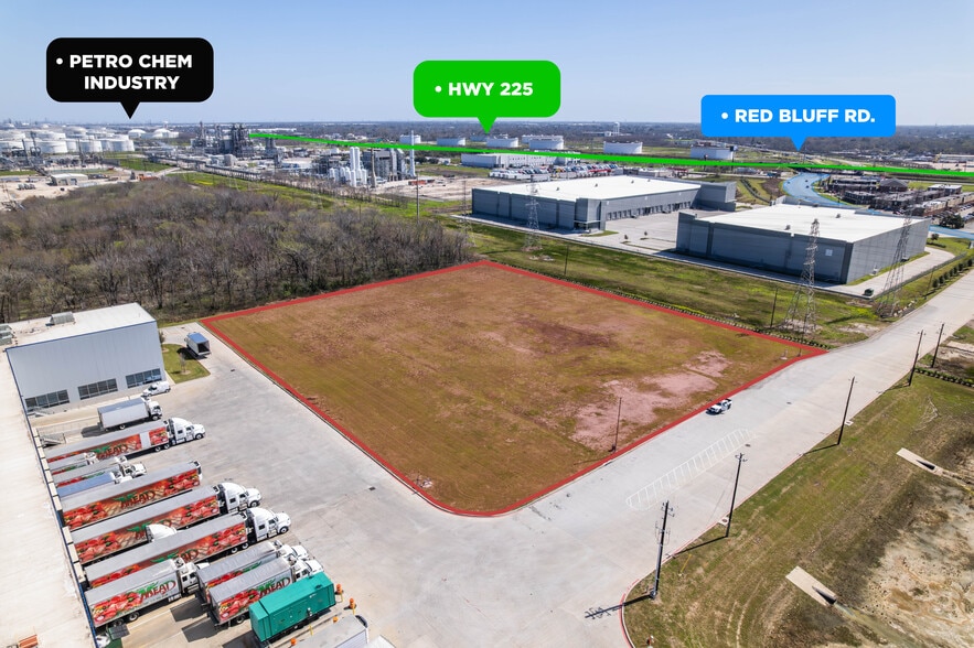 0 Red Bluff Road, Pasadena, TX à vendre - Aérien - Image 1 de 7