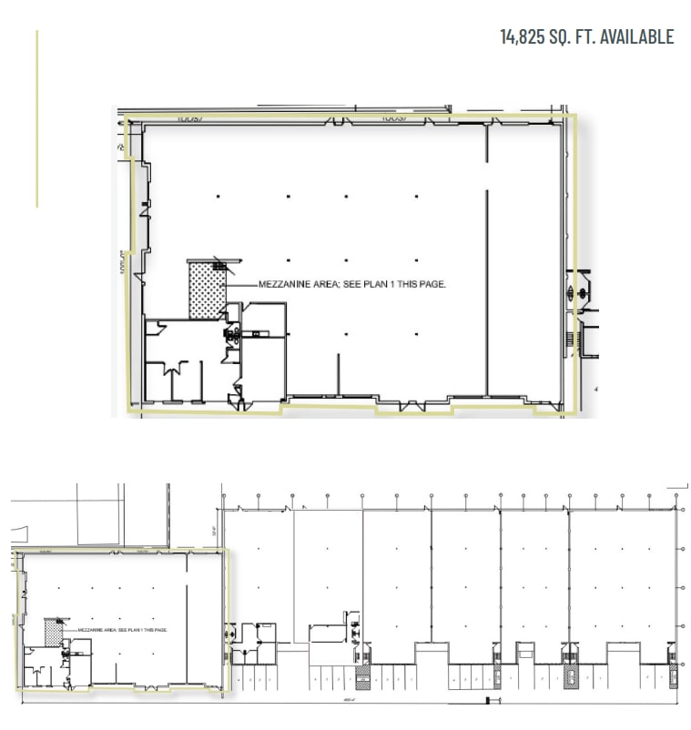 951-977 Powell Av, Winnipeg, MB à louer Plan d’étage- Image 1 de 1