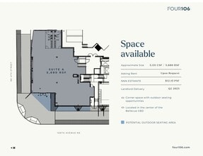 350 106th Ave NE, Bellevue, WA for lease Floor Plan- Image 1 of 1