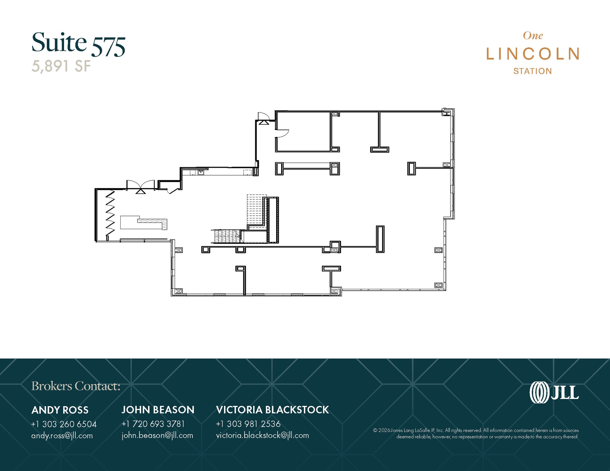 9380 Station St, Lone Tree, CO for lease Floor Plan- Image 1 of 2