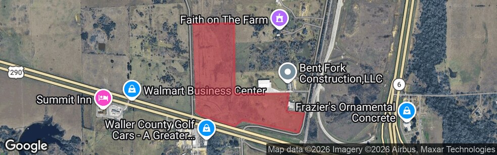 290 US-290, HWY 6, JONES ROAD & OLD HOWTH ROAD, Hempstead, TX à vendre - Photo principale - Image 1 de 1