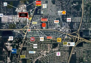 61025 LA-11 Hwy, Slidell, LA - AÉRIEN  Vue de la carte