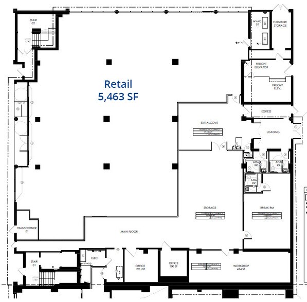 905 N Florida Ave, Tampa, FL à louer - Photo du bâtiment - Image 2 de 8