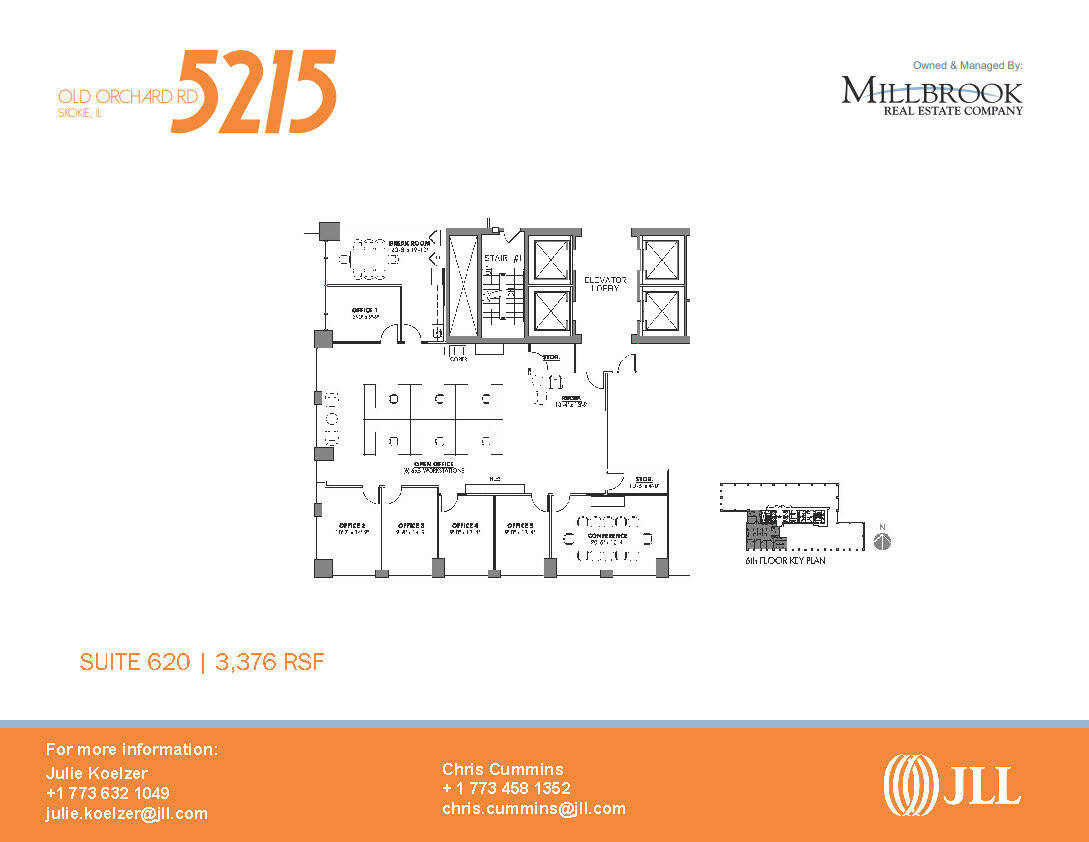 5215 Old Orchard Rd, Skokie, IL à louer Photo du bâtiment- Image 1 de 1