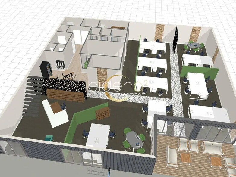 Office in Clermont-Ferrand for lease - Floor Plan - Image 3 of 9