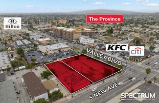 Plus de détails pour 531-545 W Valley Blvd, San Gabriel, CA - Terrain à louer