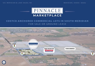 Plus de détails pour SEC Meridian and Lake Hazel Rd, Meridian, ID - Terrain à vendre
