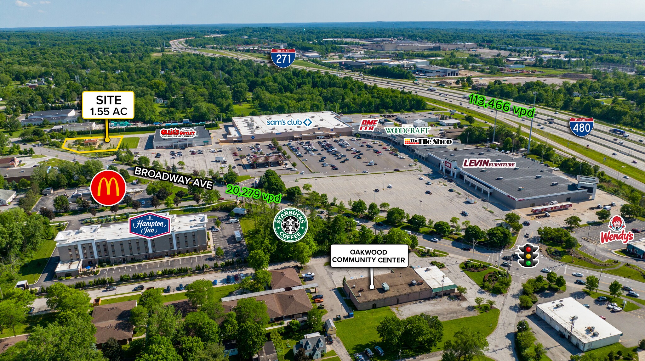 23840 Broadway Ave, Bedford, OH à vendre Photo du bâtiment- Image 1 de 7