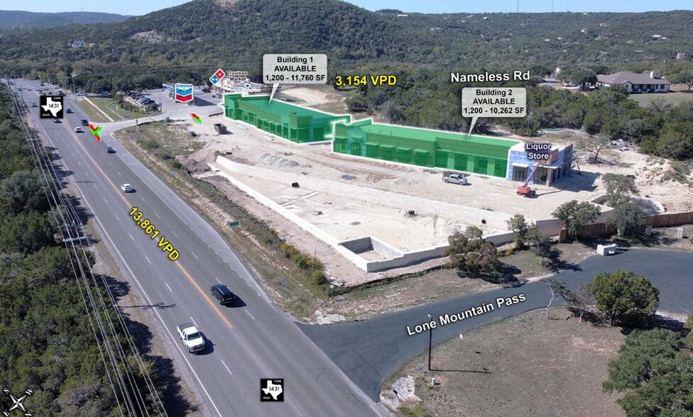 18220 FM 1431, Jonestown, TX à louer - Photo du bâtiment - Image 2 de 6