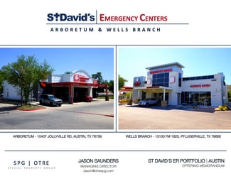 More details for St David's ER Portfolio – Health Care for Sale