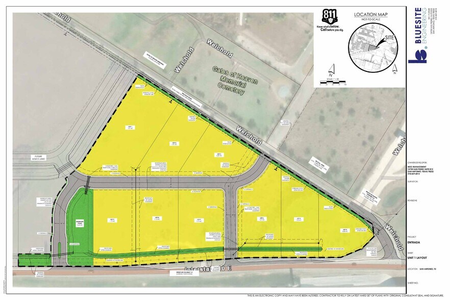 9713-9799 E IH-10, Converse, TX à louer - Plan de site - Image 3 de 3
