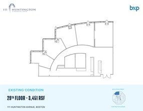 111 Huntington Ave, Boston, MA for lease Site Plan- Image 1 of 1