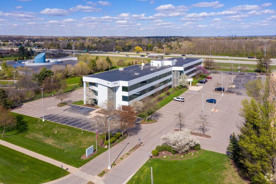 22260 Haggerty Rd, Northville, MI for lease - Aerial - Image 2 of 11
